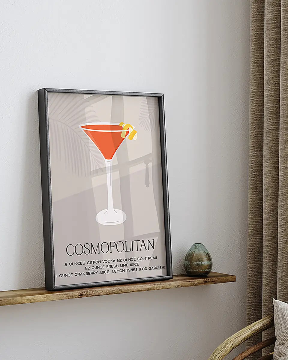 Bild Cosmopolitan Recipe | Mehrfarbig