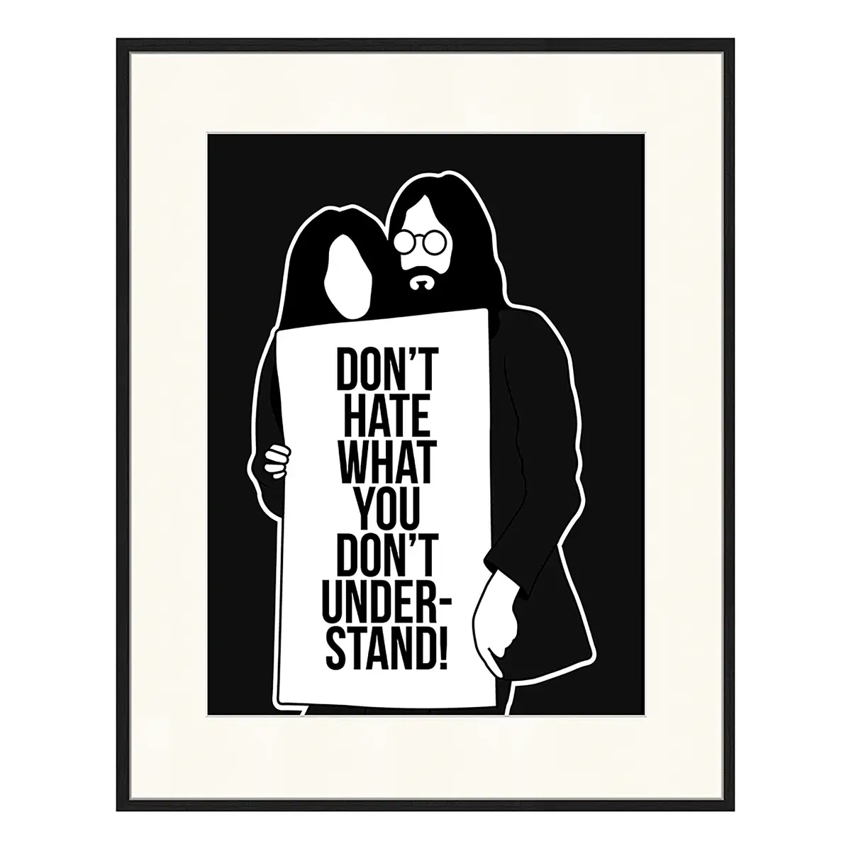 Bild John and Yoko | Mehrfarbig