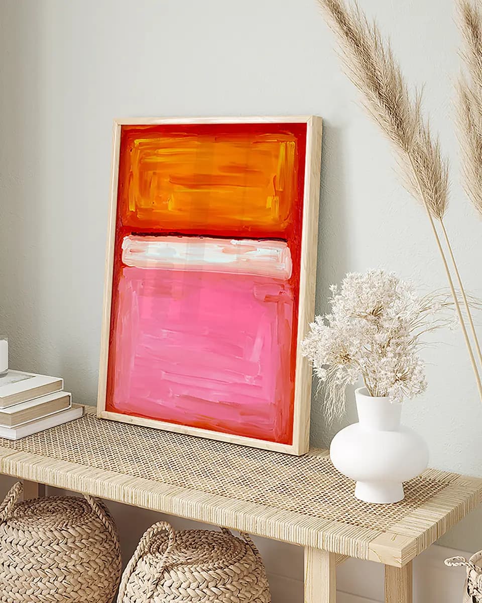 Bild Abstract Art Paint | Mehrfarbig