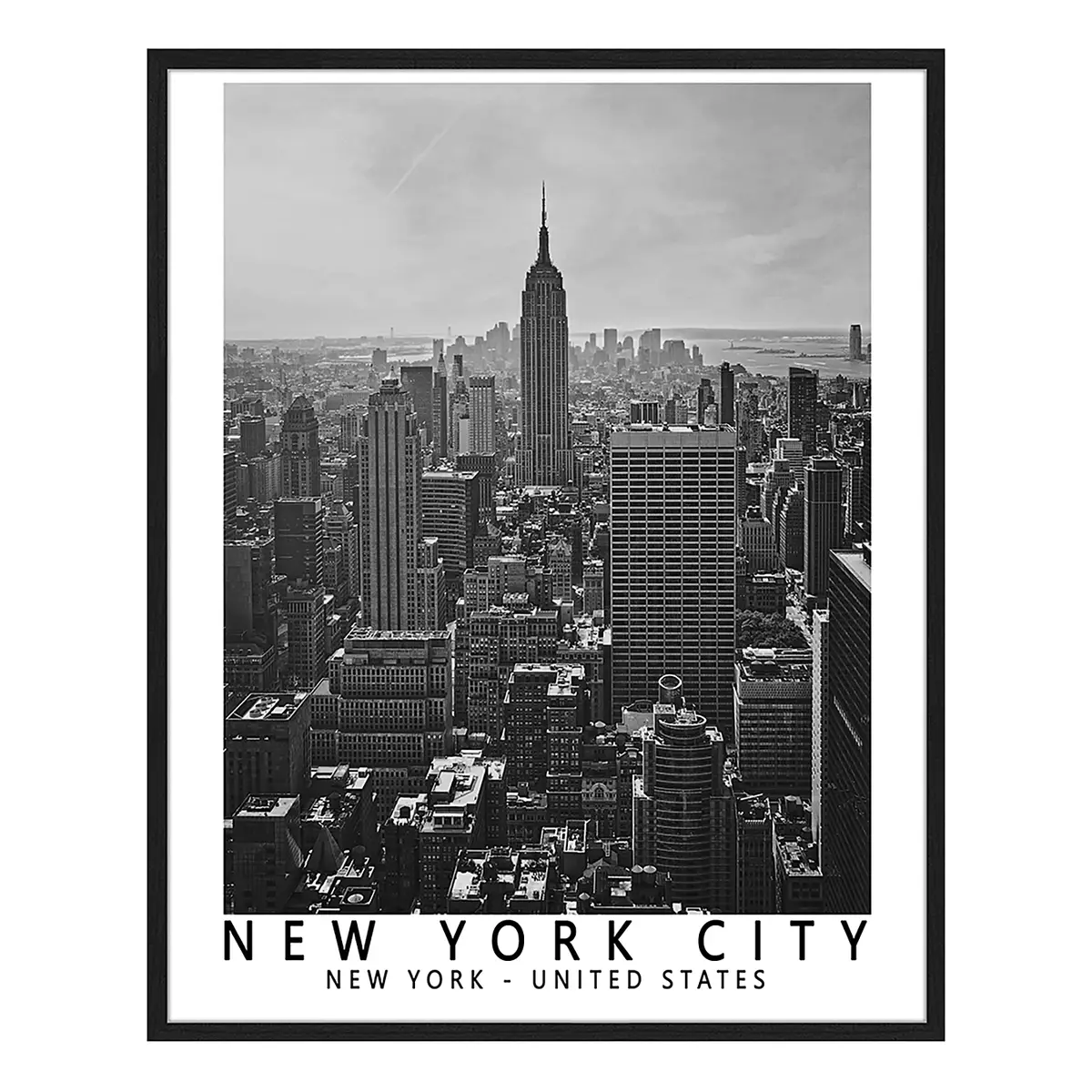 Bild New York City Black & White | Mehrfarbig