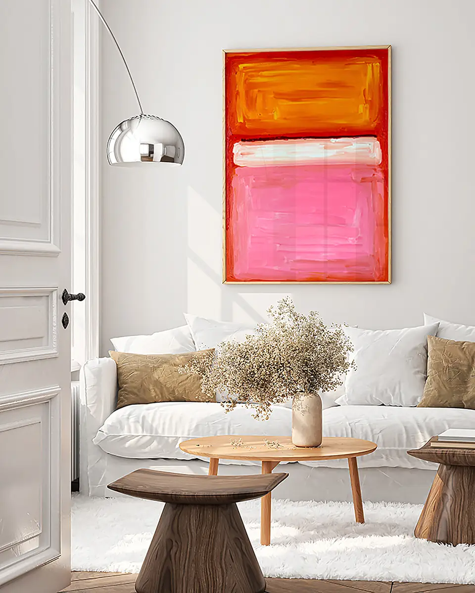 Bild Abstract Art Paint | Mehrfarbig