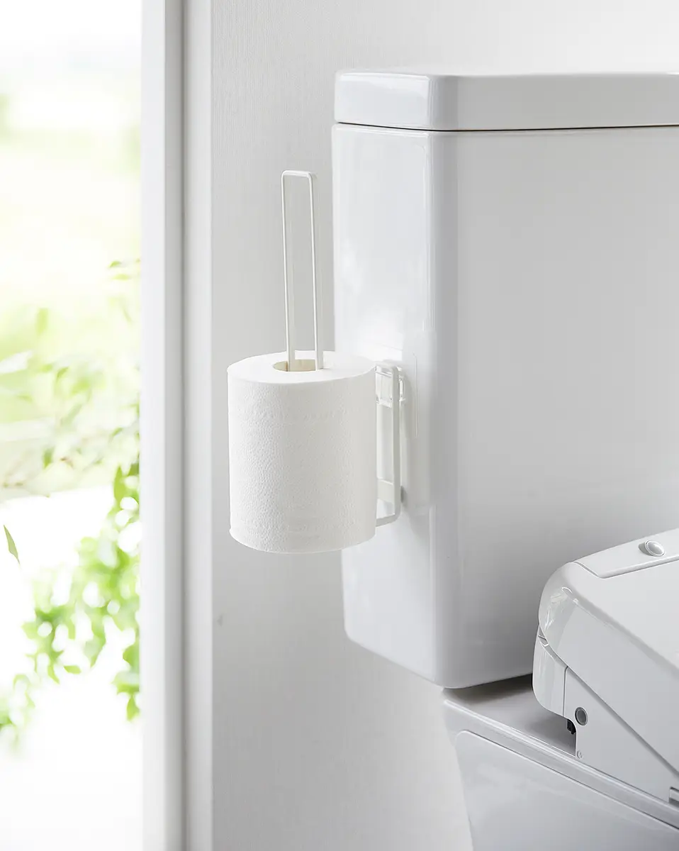 Yamazaki WC-Rollenhalter Hook | Weiß