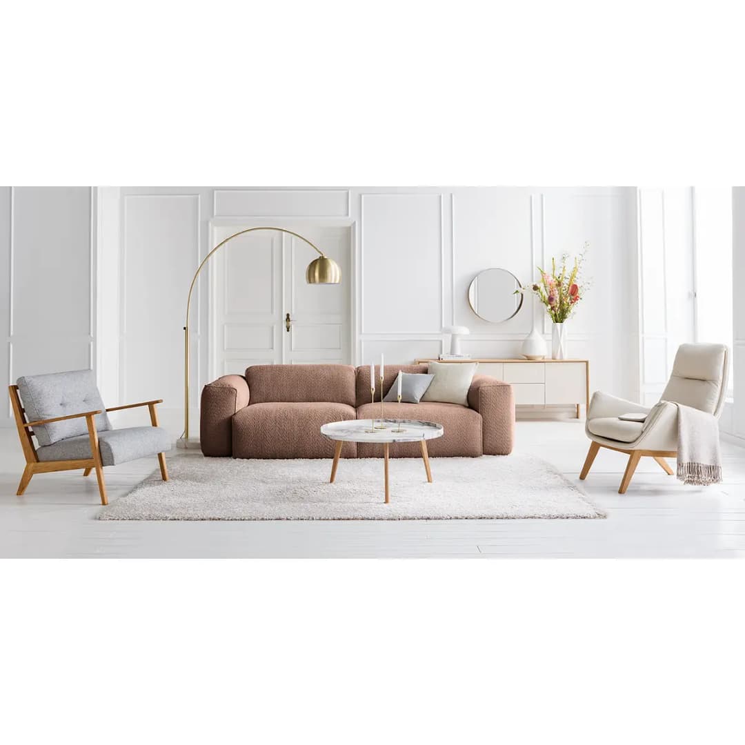 3-Sitzer Sofa Bony | Lila