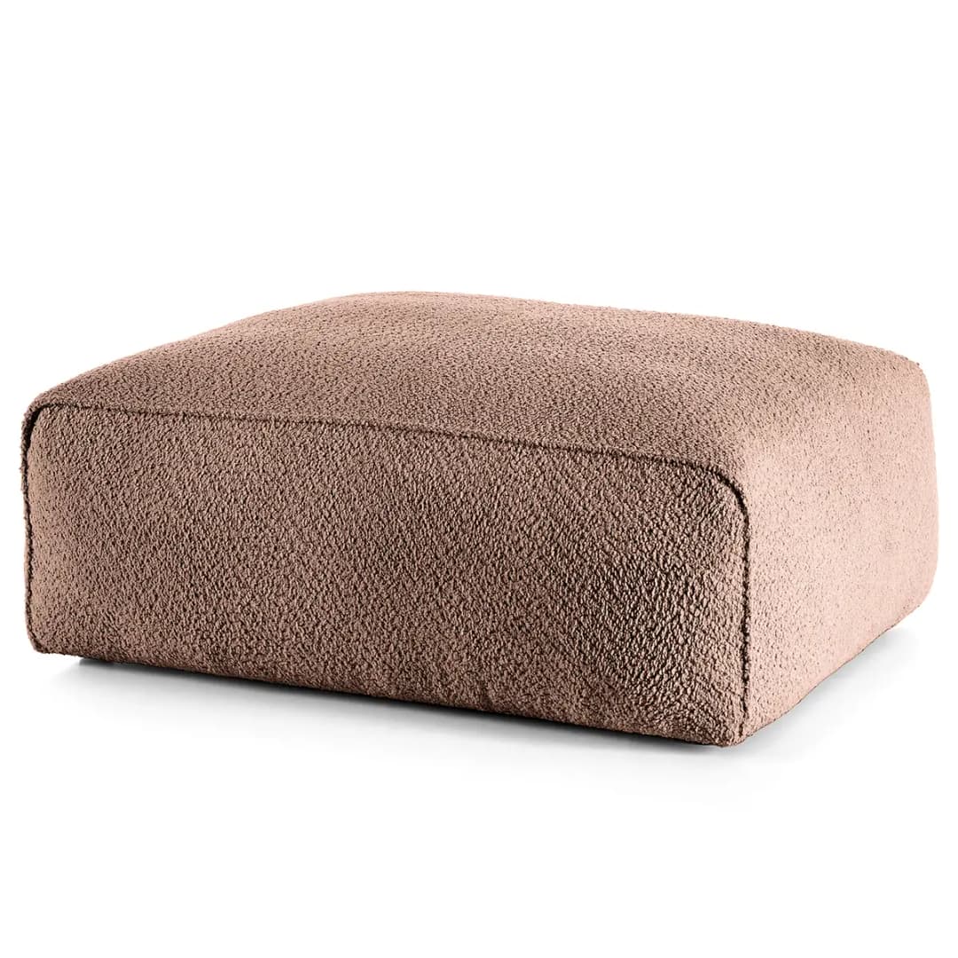 Polsterhocker Hudson | Lila
