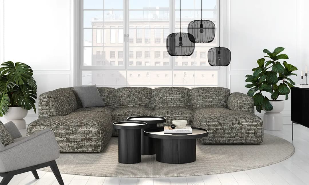 Studio Copenhagen Enne Wohnlandschaft | Grau
