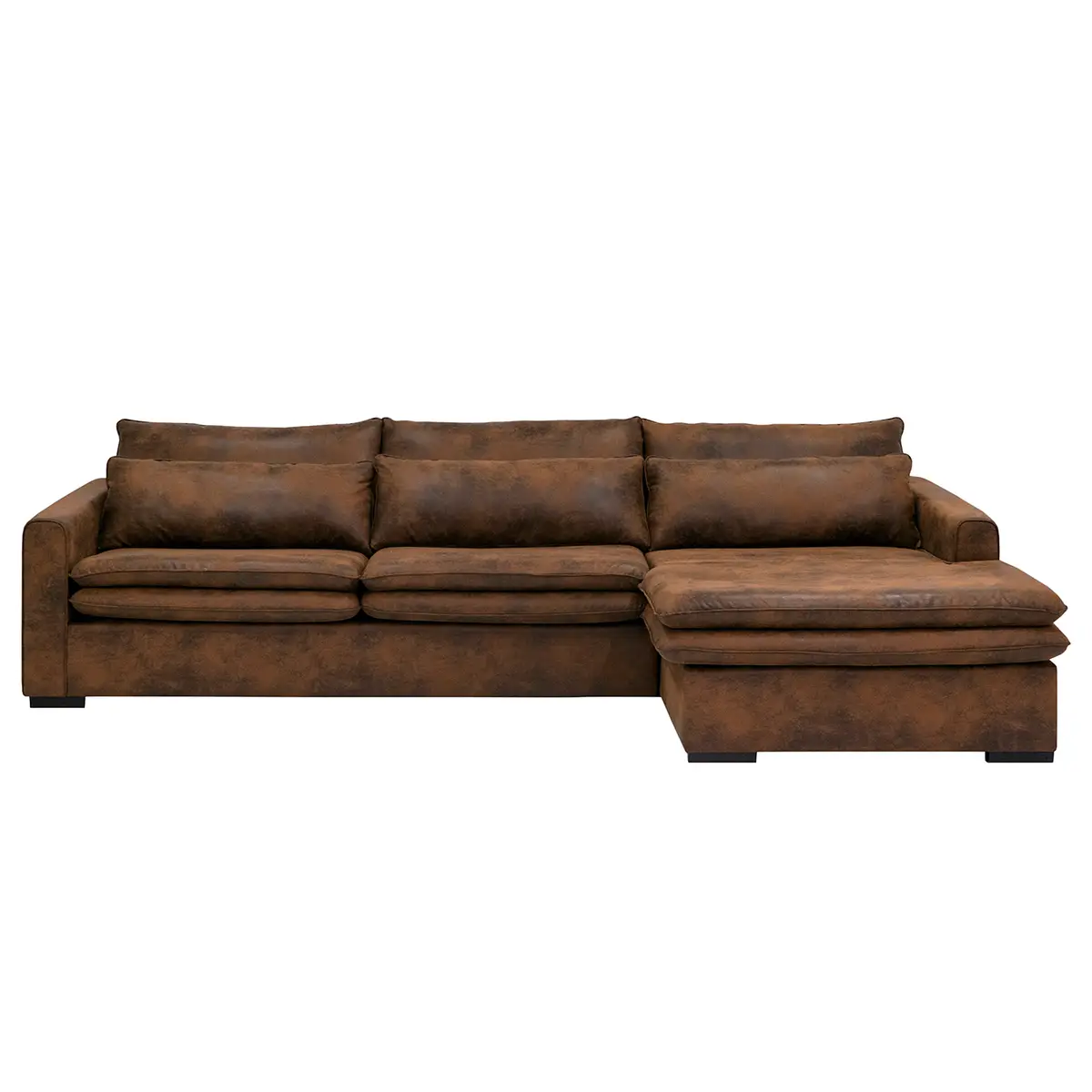 Ecksofa Dailman | Braun