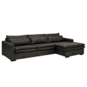 Ecksofa Dailman | Grau