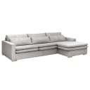 Ecksofa Dailman | Grau