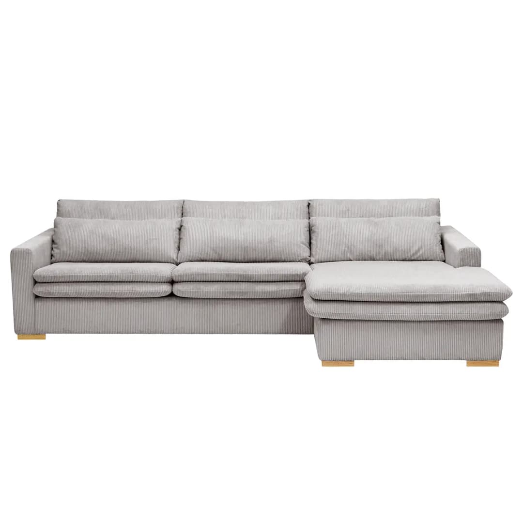 Ecksofa Dailman | Grau