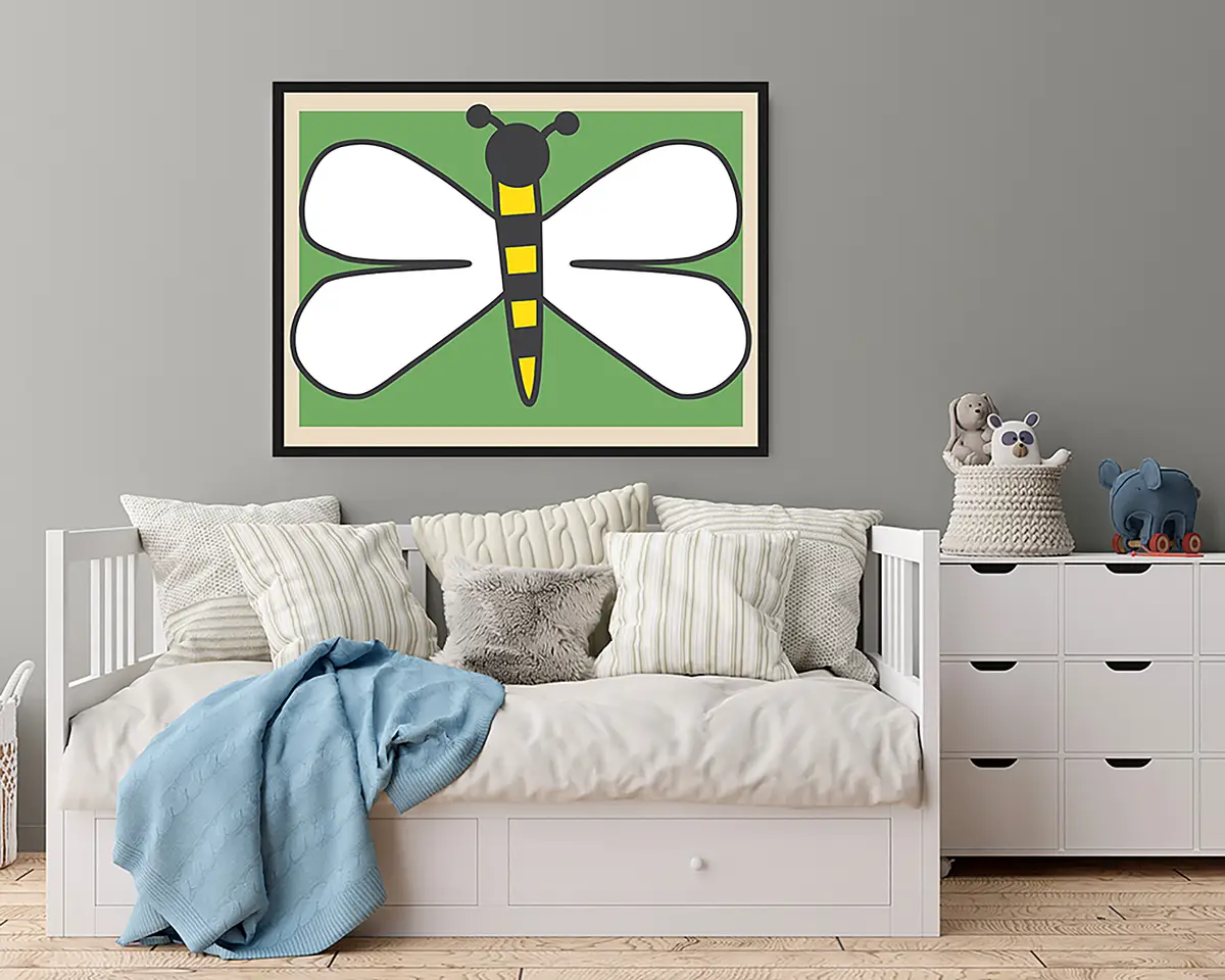 Bild Let's Fly 63 x 83cm Multicolor | Mehrfarbig