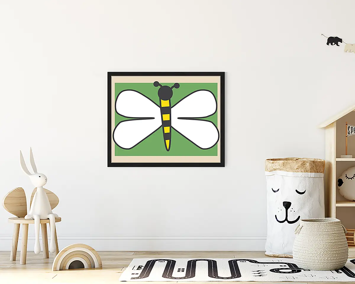 Bild Let's Fly 43 x 53cm Multicolor | Mehrfarbig