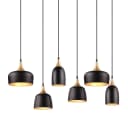 Trio Pendelleuchte Chiraz | Schwarz