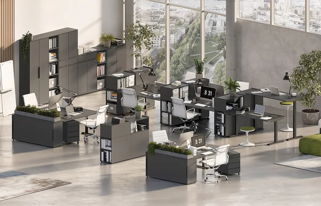 Germania Aktenschrank Mailand | Grau