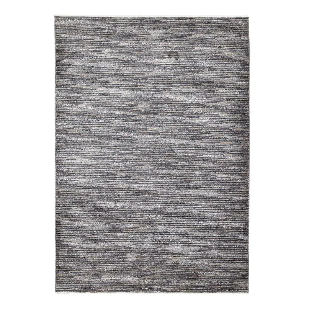 Gino Falcone Corduletta Kurzflorteppich Grau/Dunkelgrau 160x230cm