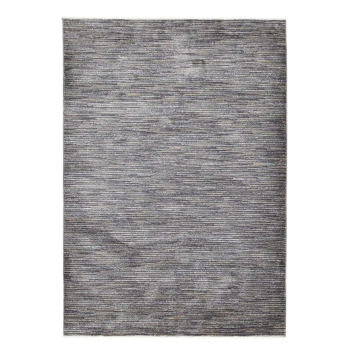 Gino Falcone Corduletta Kurzflorteppich Grau/Dunkelgrau 160x230cm