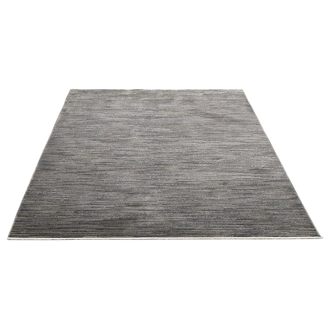 Gino Falcone Corduletta Kurzflorteppich Grau/Dunkelgrau 160x230cm