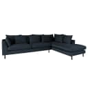 Ecksofa Tráfico | Blau