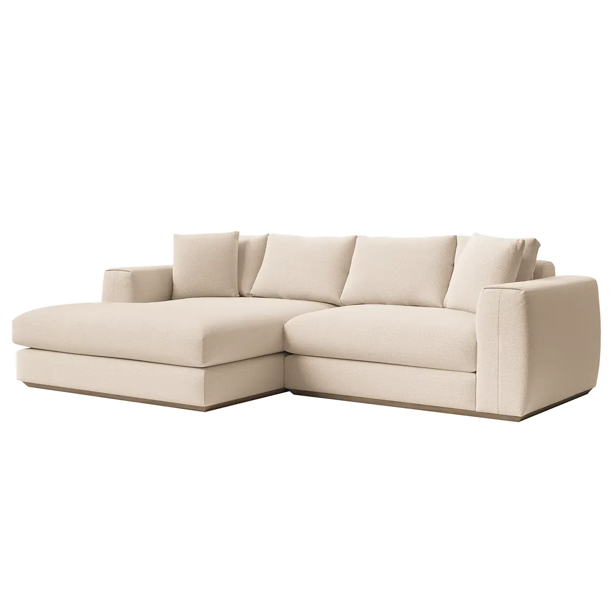 Red Living Ecksofa Palabra | Beige