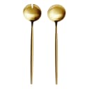 Salatbesteck-Set 2-tlg. | Gold