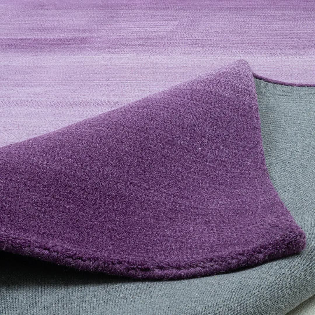Wollteppich Comfort Ombre | Lila