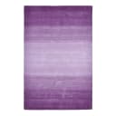Wollteppich Comfort Ombre Violett/Violett 140 x 200cm Wolle