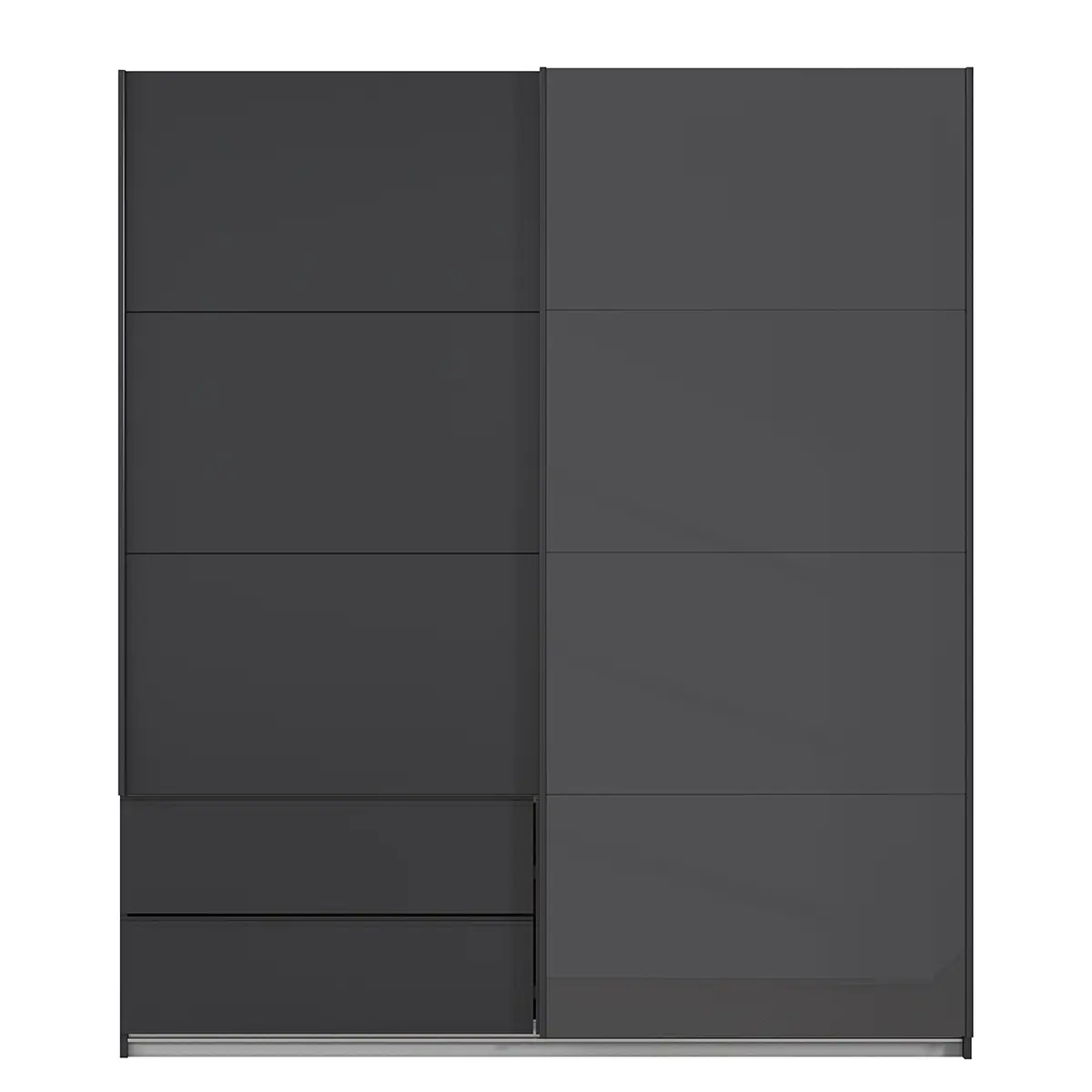 rauch Orange Schwebetürenschrank Elara | Grau
