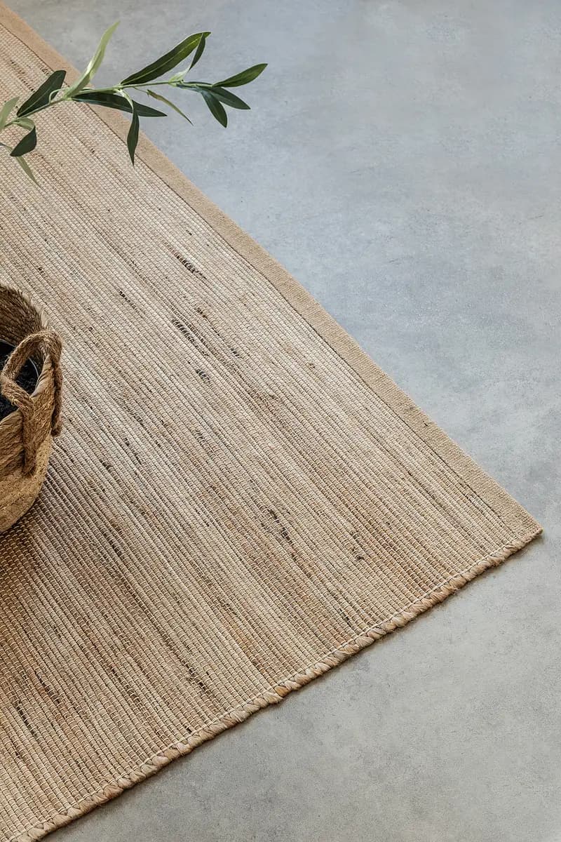 Juteteppich Dhaka | Beige