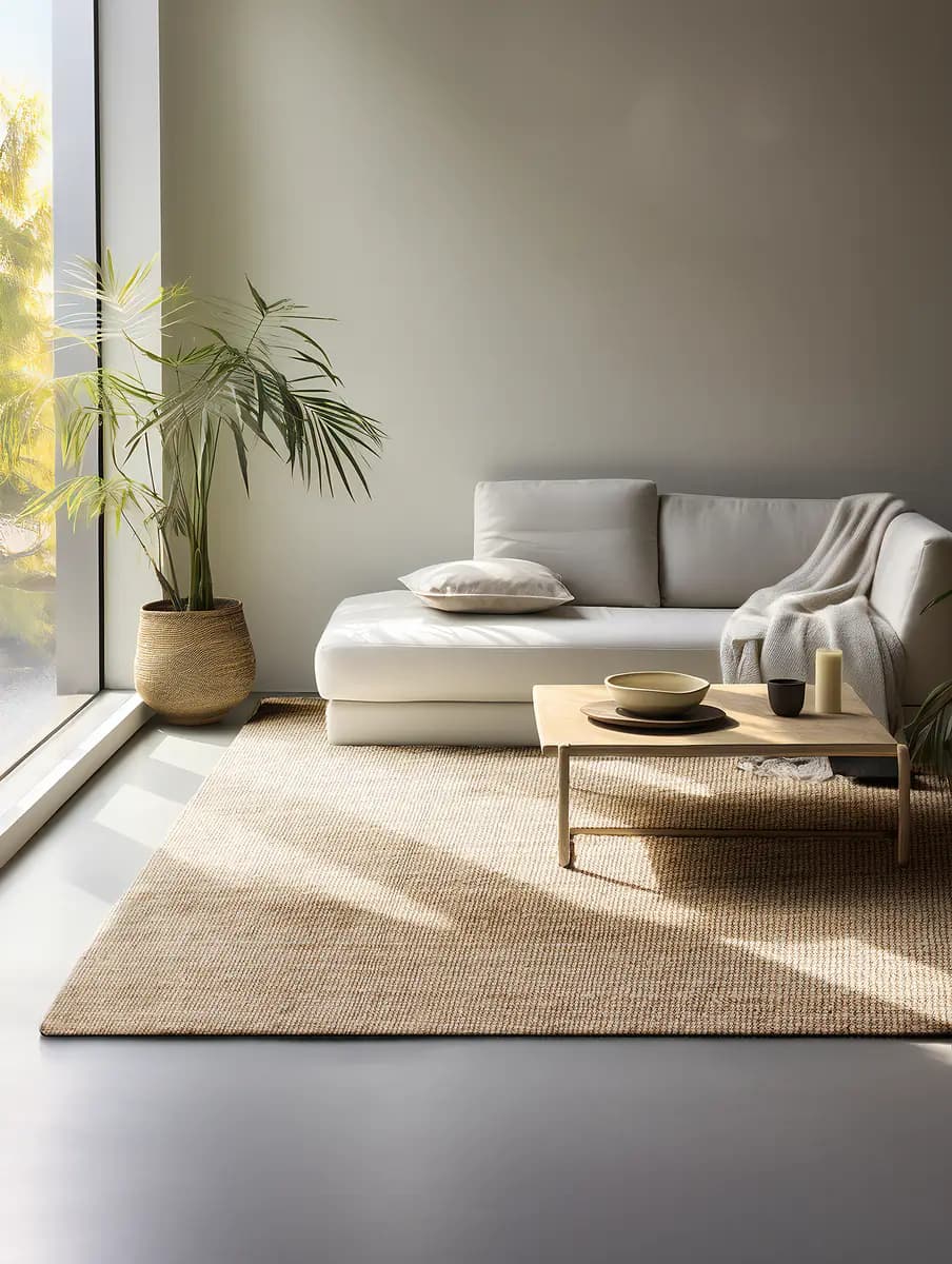 Juteteppich Jaipur | Braun