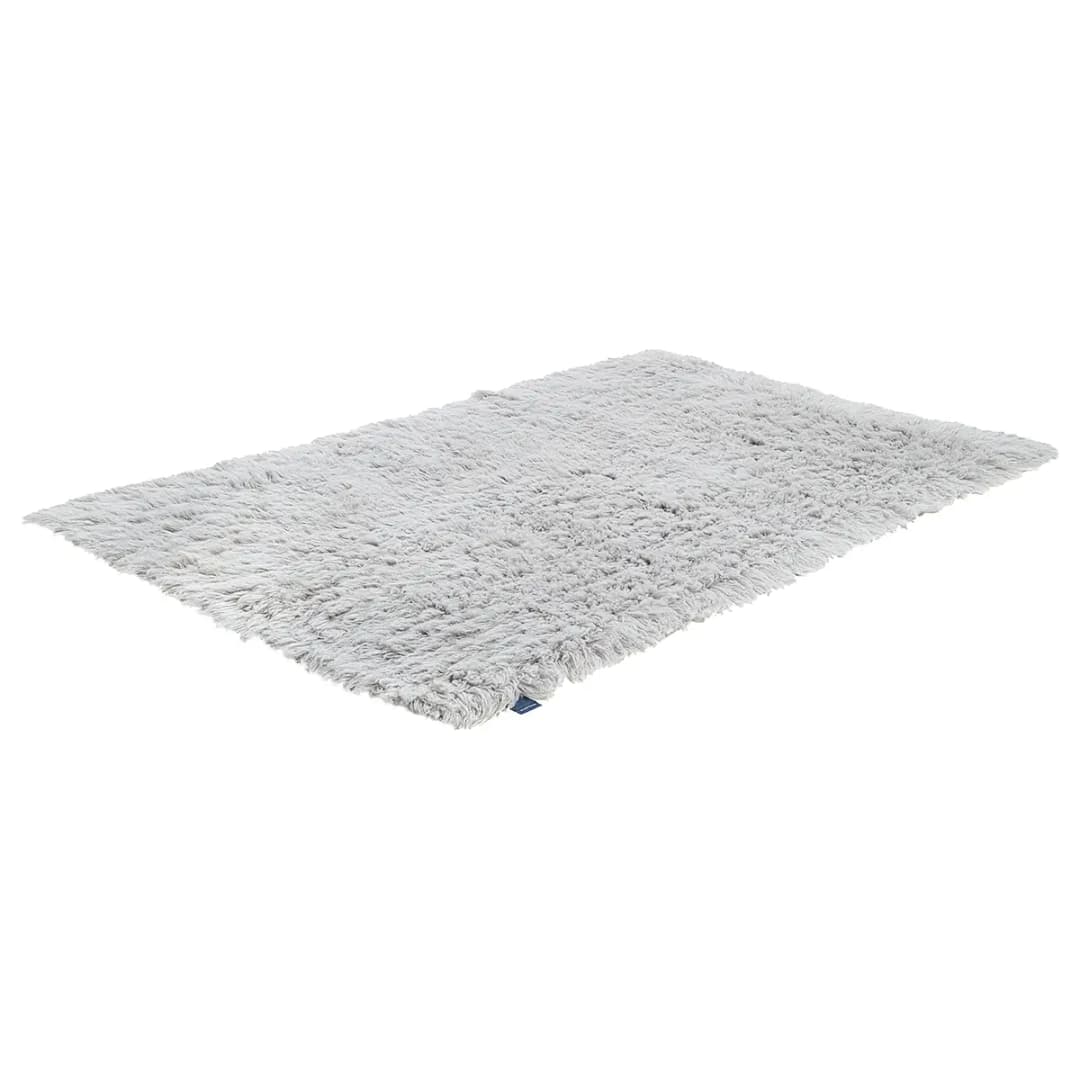 Tom Tailor Wollteppich Fluffy Grau 80x160cm | Grau