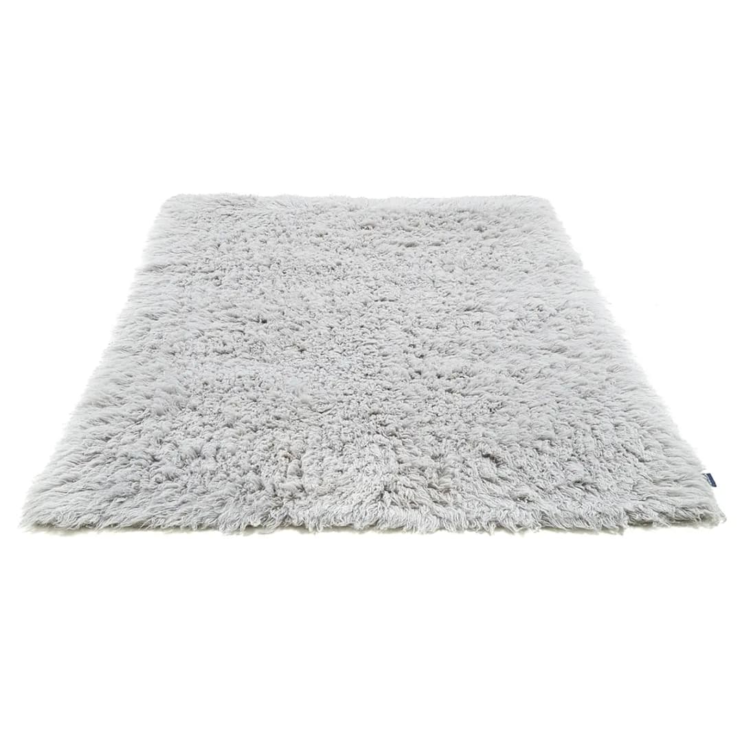Tom Tailor Wollteppich Fluffy Grau 80x160cm | Grau