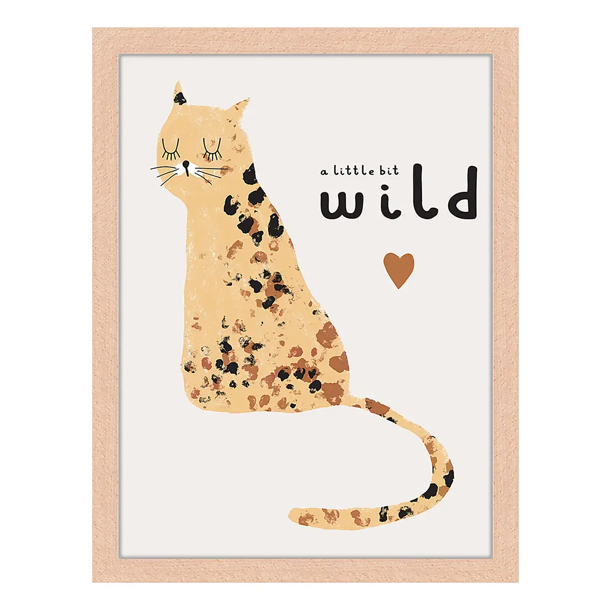 Bild A Little Bit Wild | Mehrfarbig