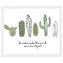 Bild Cactus Friends | Mehrfarbig