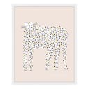 Milan Moon Bild Cool Leopard 43 x 53cm Multicolor | Mehrfarbig