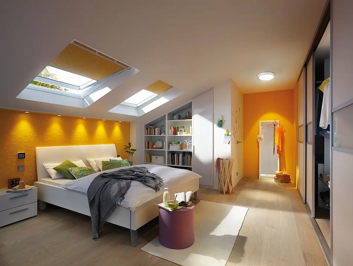 LED-Deckenleuchte Lunar | Silber