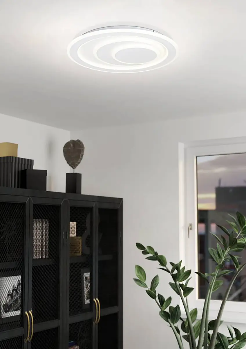 Eglo LED-Deckenleuchte Palagiano | Weiß