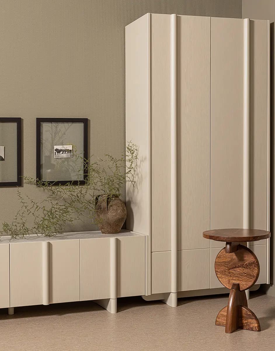 WOOOD Basu TV-Lowboard | Beige