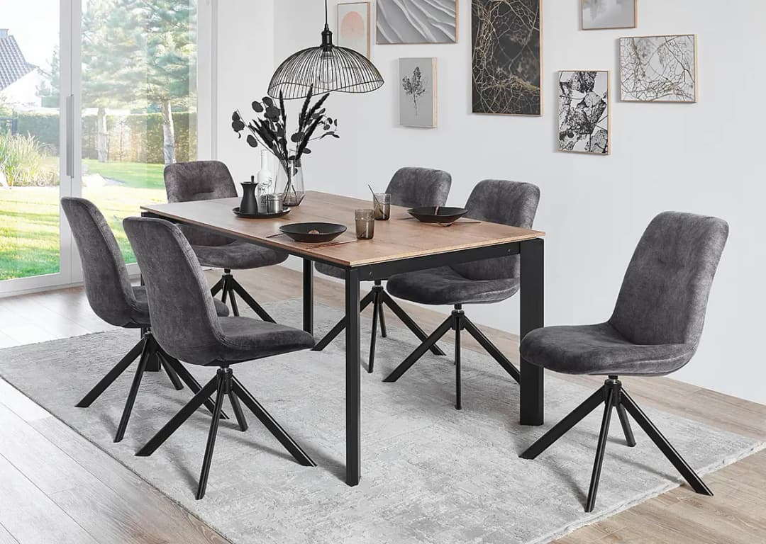 Esszimmerstuhl Turn | Grau
