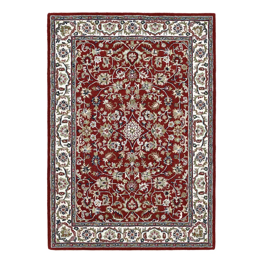 Wollteppich Royal Orient Isfahan Rot/Rot 40 x 60cm Wolle | Rot