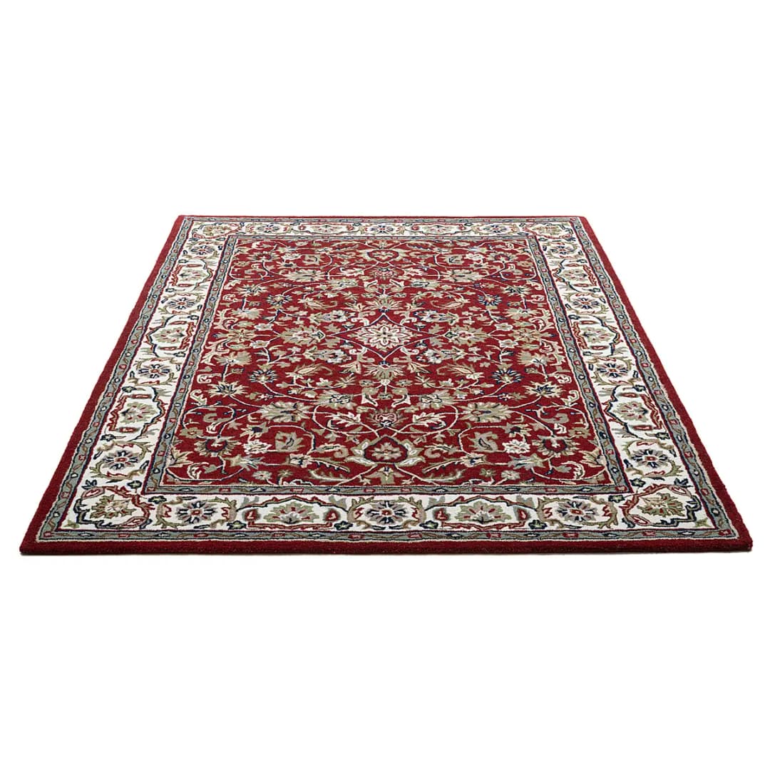 Wollteppich Royal Orient Isfahan Rot/Rot 40 x 60cm Wolle | Rot