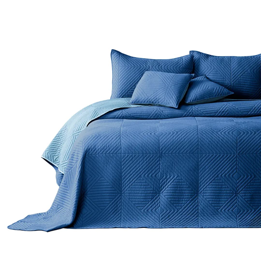 Tagesdecke Lofta 260 x 280cm Blau | Blau