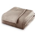 Kuscheldecke Nic 160 x 210cm Grau/Beige/Cappuccino Microfaser