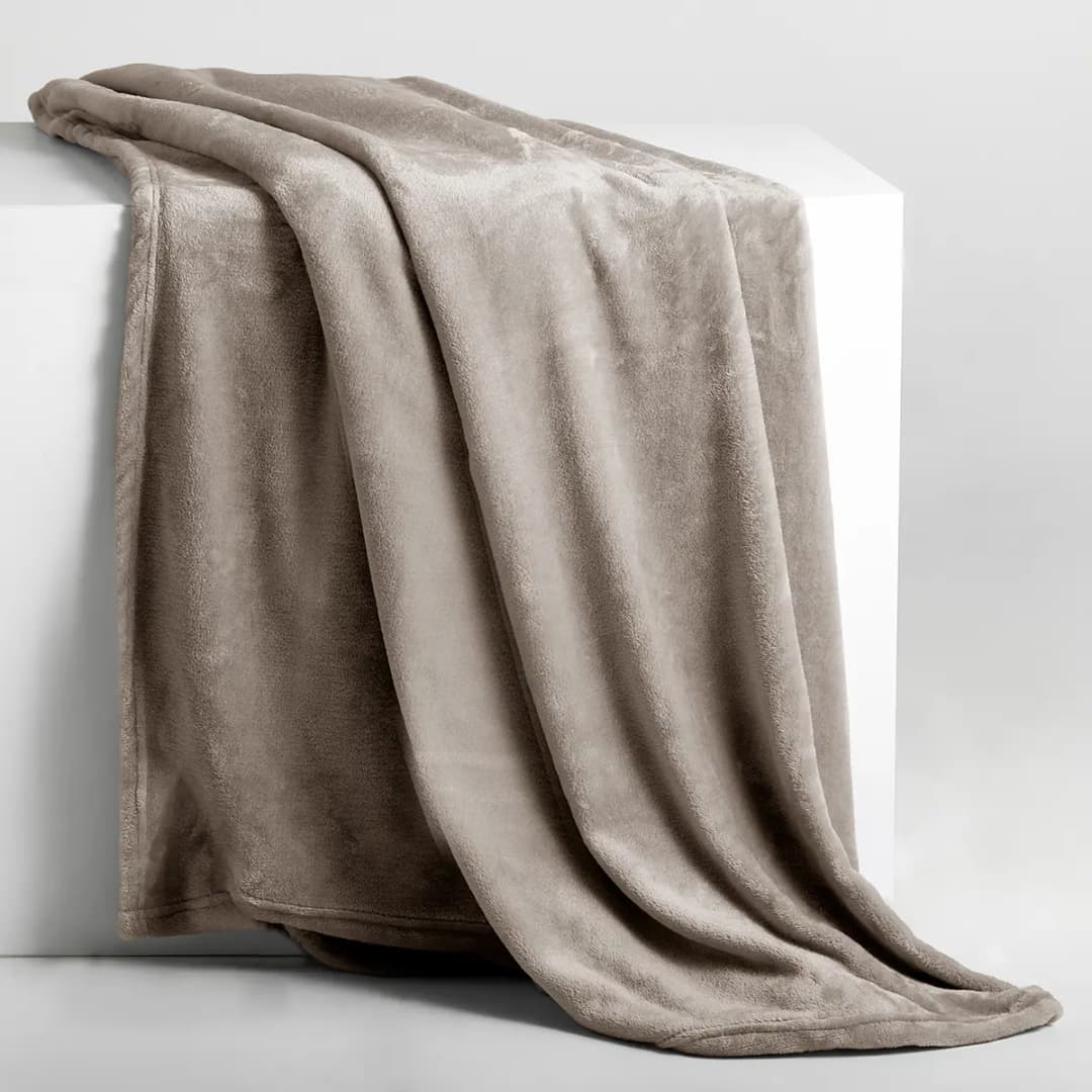 Kuscheldecke Nic | Beige