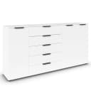 Sideboard Flipp 200cm | Weiß