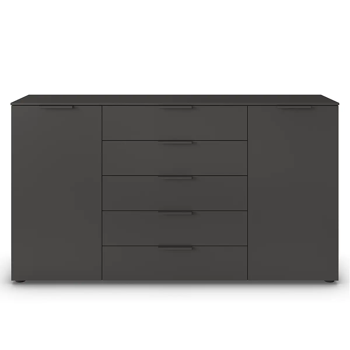 Sideboard Flipp 180cm Grau/Graphit | Grau