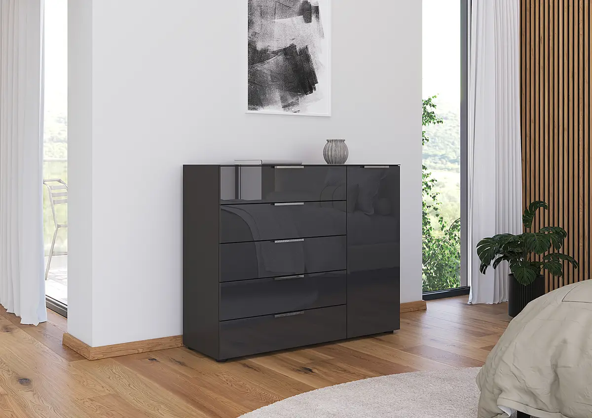 rauch Orange Kommode Flipp | Grau