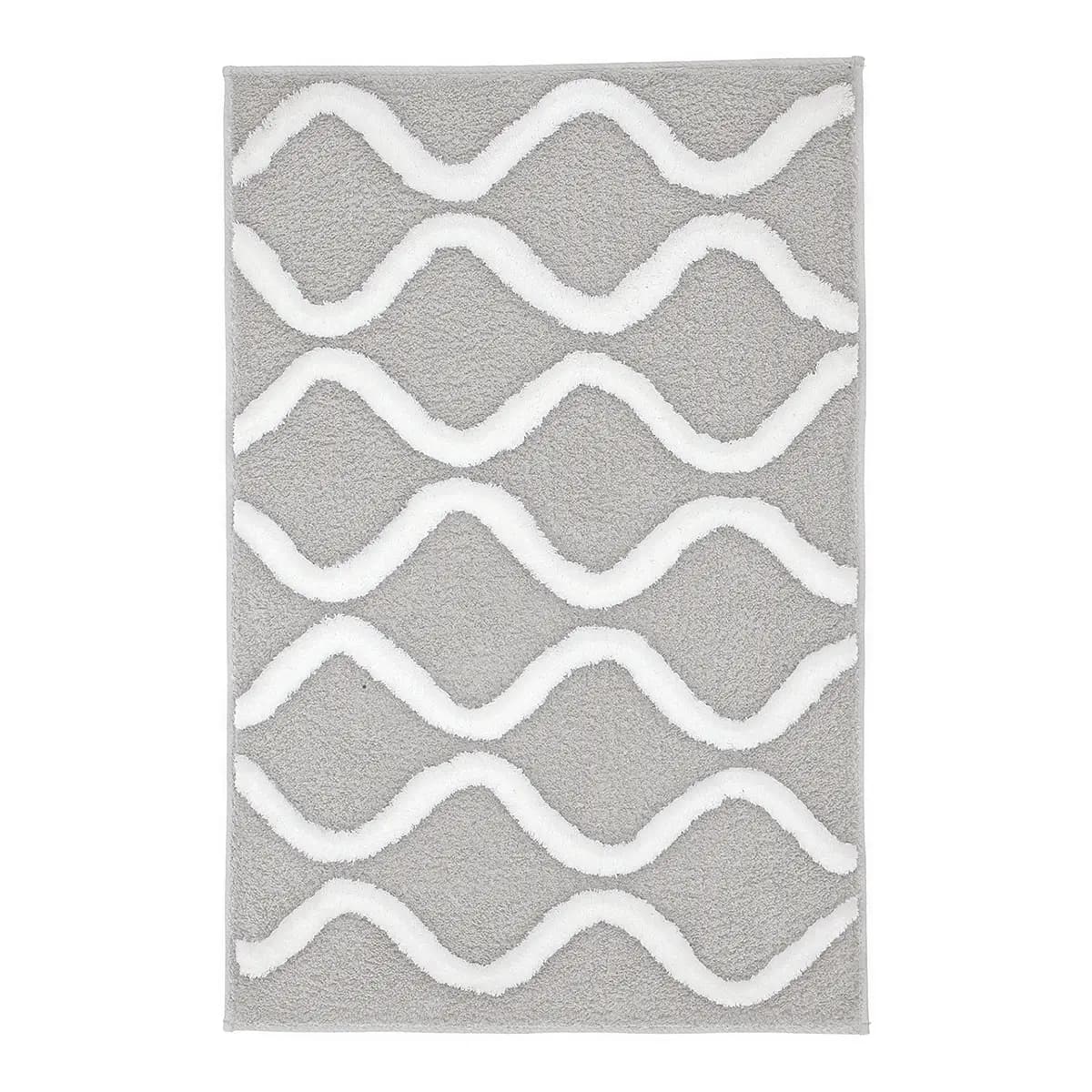 Kleine Wolke Badteppich Piana | Grau