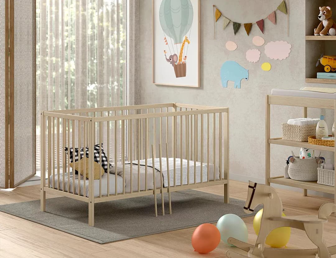 Vipack Kombibett Dino 70 x 140cm | Holztöne