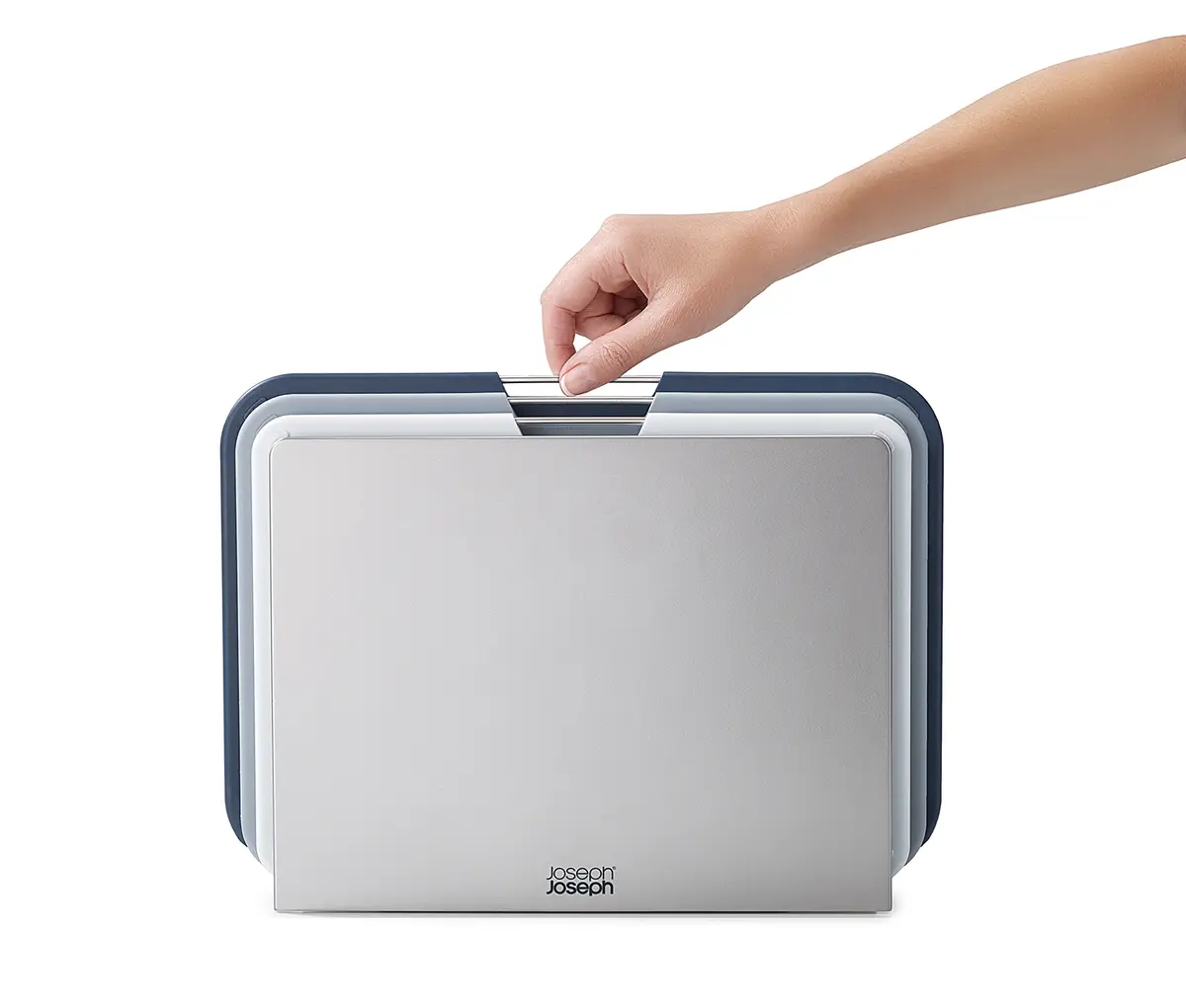 JOSEPH JOSEPH Schneidebrett-Set Nest 3-teilig Grau | Grau