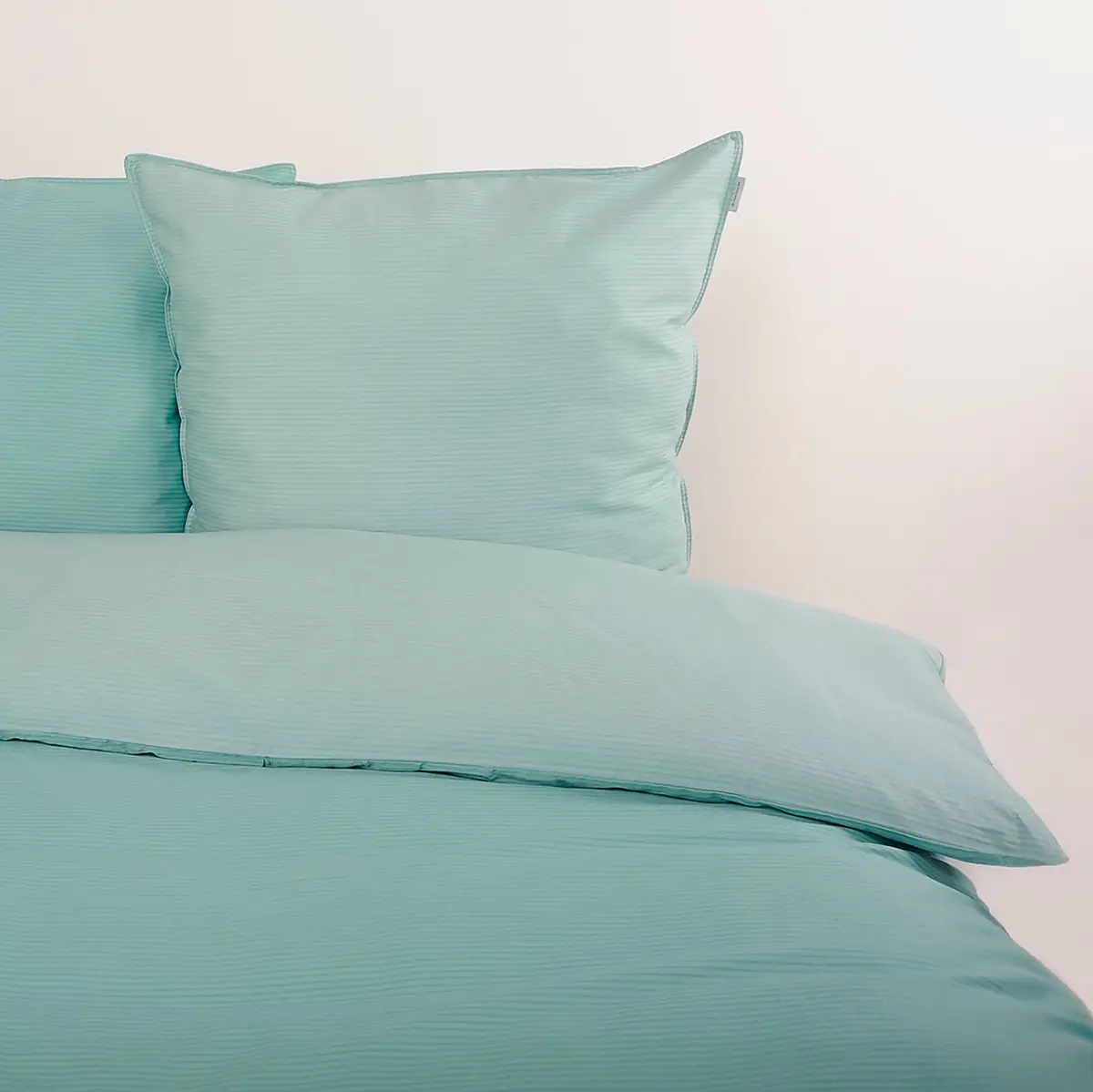 Tom Tailor Satin-Bettwäsche 200x220 cm | Türkis