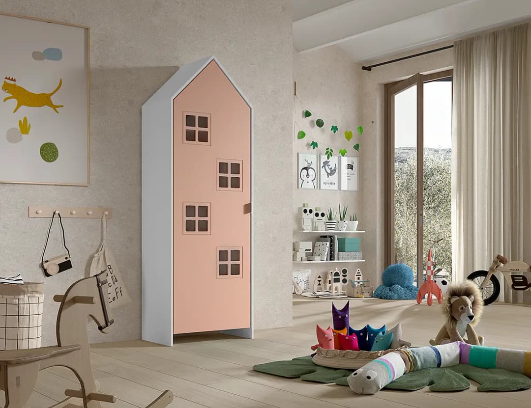 Kleiderschrank Casami Bruges | Rosa
